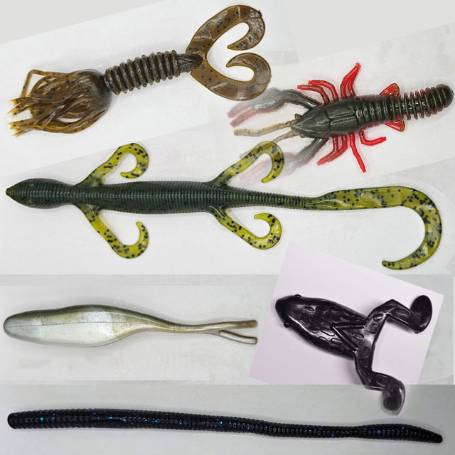 bait plastics bulk fishing hooks Fish Bum Walleye Stinger removable trailer hooks designed to turn short strikes into solid hook 2- Mustad Straight Shank Worm